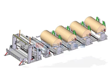 PF-EG 高速全自動(dòng)盤(pán)紙分切復(fù)卷機(jī)（5600）